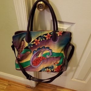 Beautiful Anuschka Satchel Bag